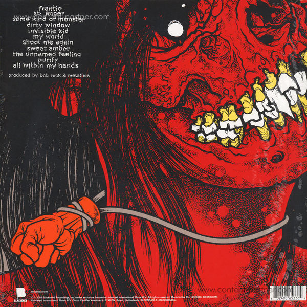 Metallica - St. Anger (2LP) (Back)