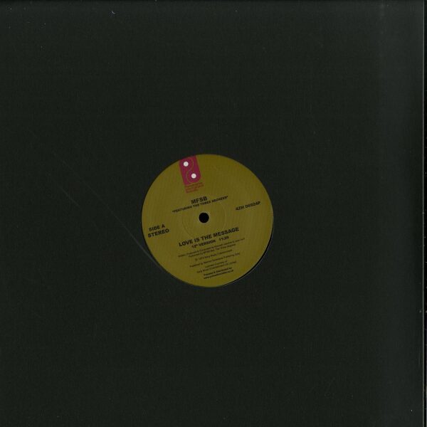 Mfsb Feat. The Three Degrees - Love Is The Message
