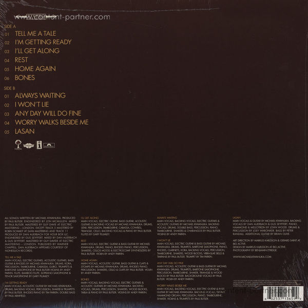Michael Kiwanuka - Home Again (Back)
