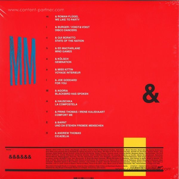 Michael Mayer - & (2LP+CD) (Back)