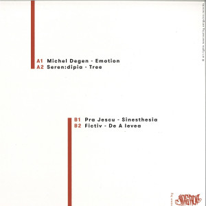 Michel Degen, Seren:dipia, Pra Jescu, Fictiv - SANGUINA 002 (Back)