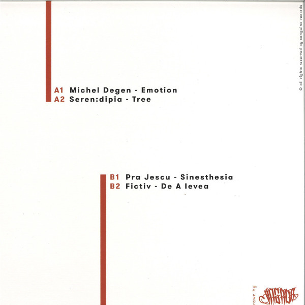 Michel Degen, Seren:dipia, Pra Jescu, Fictiv - SANGUINA 002 (Back)