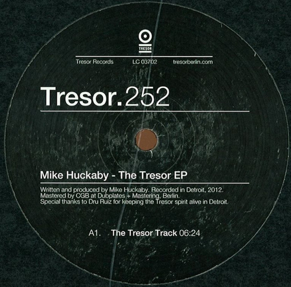Mick Huckaby - The Tresor EP (Repress)