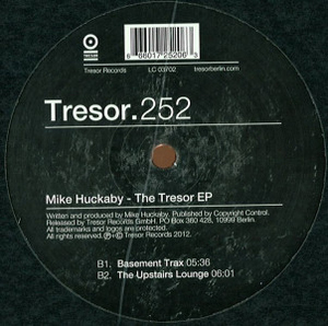 Mick Huckaby - The Tresor EP (Repress) (Back)