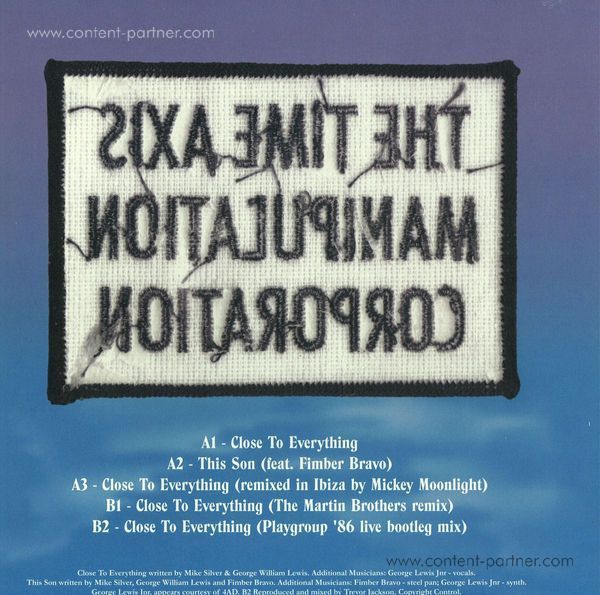Mickey Moonlight - Close To Everything Ep (Back)