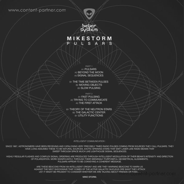 Mike Storm - Pulsars (Back)