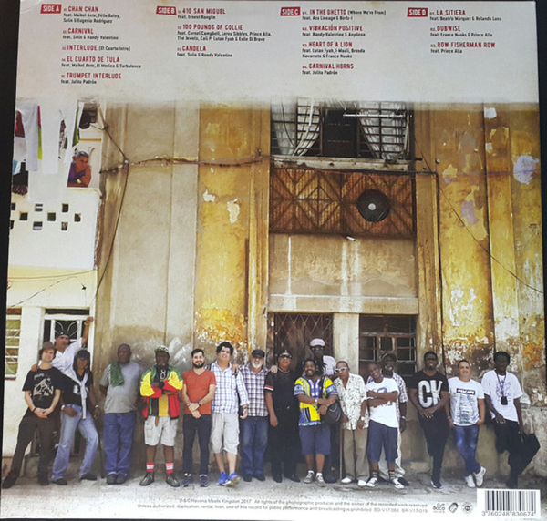 Mista Savona Pres. Various Artists - Havana Meets Kingston (150g 2LP, Gatefold) (Back)