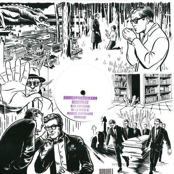 Moderat - Bad Kingdom (Shed/Marcel Dettmann Rmxs) (Back)