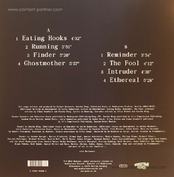 Moderat - III (LP) (Back)