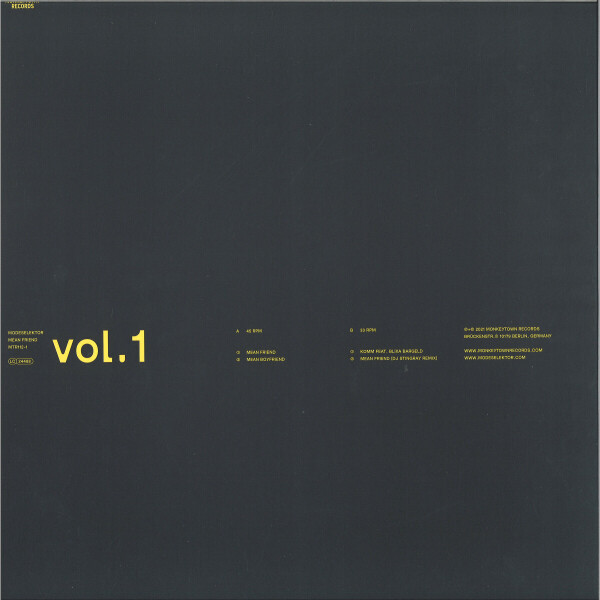 Modeselektor - Mean Friend Vol.1 (Ltd. 12") (Back)