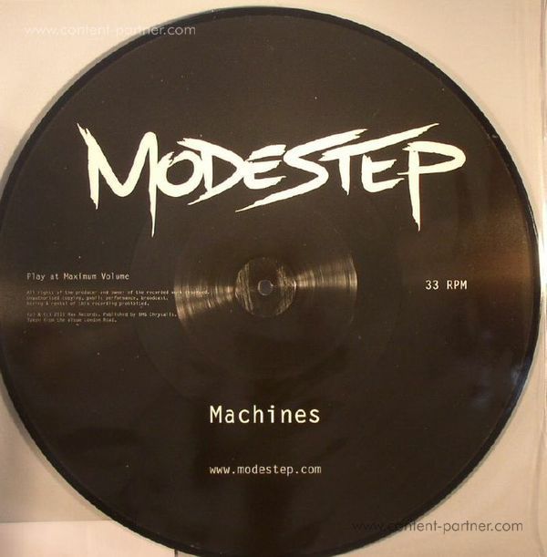 Modestep - Machines (12“ Picture Disc) RSD 2015 (Back)