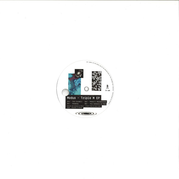 Modus - Triple M EP (Back)