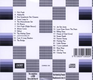 Monochrome Set,The - The Independent Singles Collection (Back)