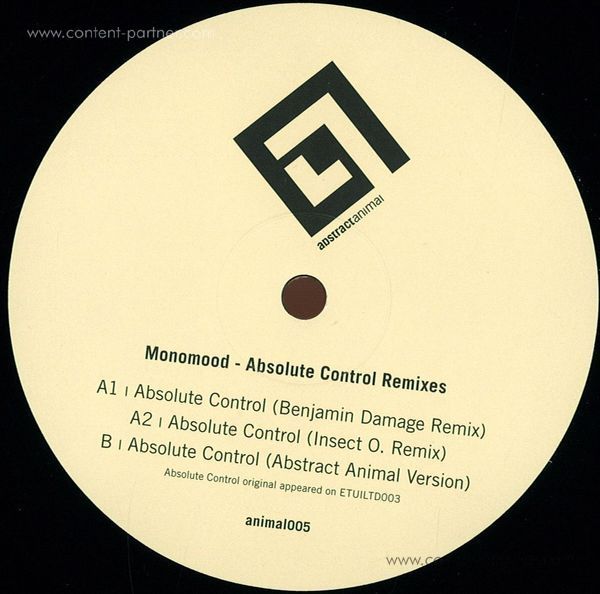 Monomood - Absolute Control Remixes (Back)