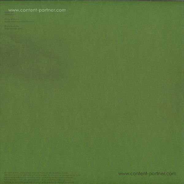 Moony Me - Contemplatin' EP (Back)