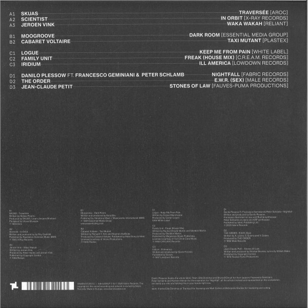 Motor City Drum Ensemble - Fabric Presents: Danilo Plessow (MCDE) (2LP+MP3) (Back)