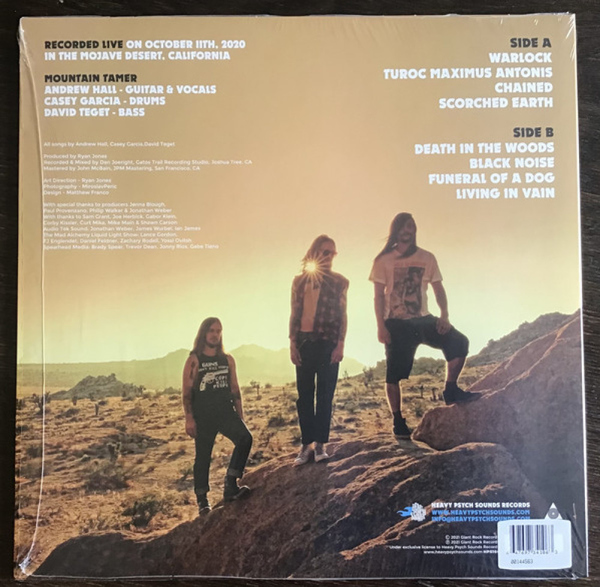 Mountain Tamer - Live In the Mojave Desert Vol. 5 (Ltd. Neon Pink) (Back)