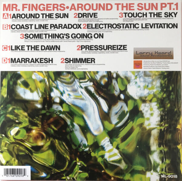Mr. Fingers - Around the Sun pt.1 (USED/OPEN COPY) (Back)