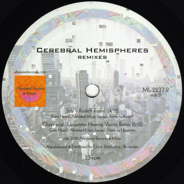 Mr. Fingers - Cerebral Hemispheres Remixes (Back)