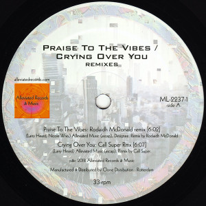 Mr. Fingers - Praise to the Vibes / Crying Over You Remixes (Back)