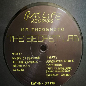 Mr. Incognito - The Secret Lab
