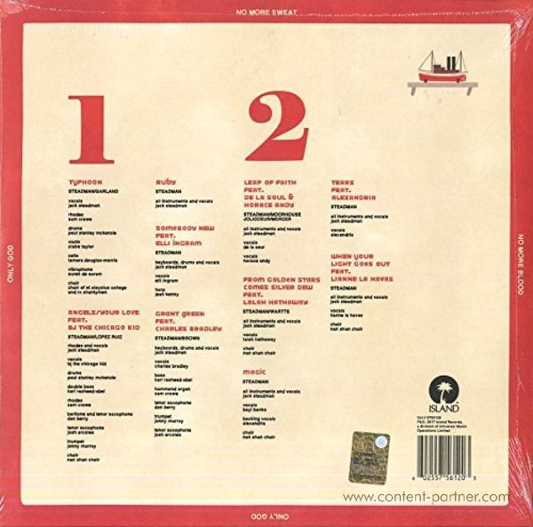 Mr Jukes - God First (LP) (Back)