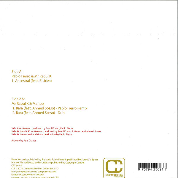 Mr Raoul & Manoo - African Paradigm EP III (Back)