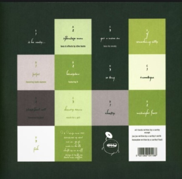 Mr. Scruff - Keep It Unreal (20th Anniversary Green 2LP+Poster) (Back)