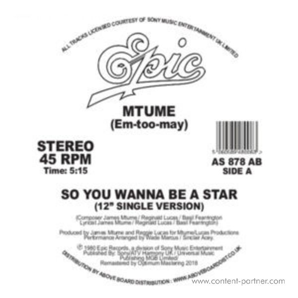 Mtume - So You Wanna Be A Star (Danny Krivit)