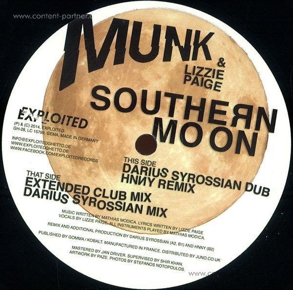 Munk / Lizzie Paige - Southern Moon (Back)