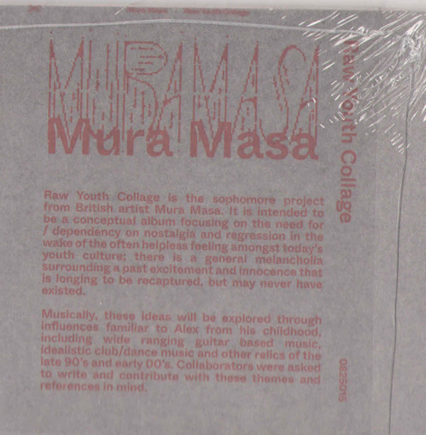 Mura Masa - R.Y.C (Red Vinyl LP) (Back)