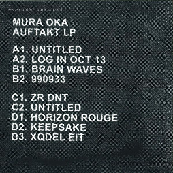 Mura Oka - Auftakt LP (Back)