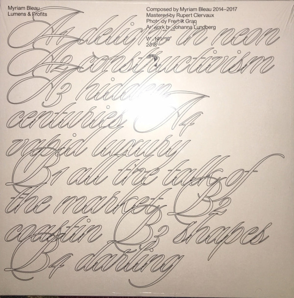 Myriam Bleau - Lumens & Profits (Back)