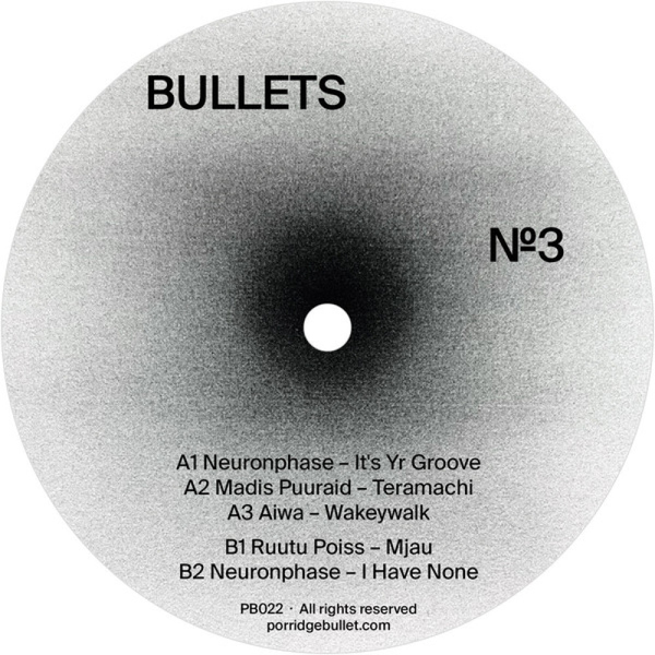 NEURONPHASE / MADIS PUURAID /AIWA / RUUTUPOISS - BULLETS NUMBER 3
