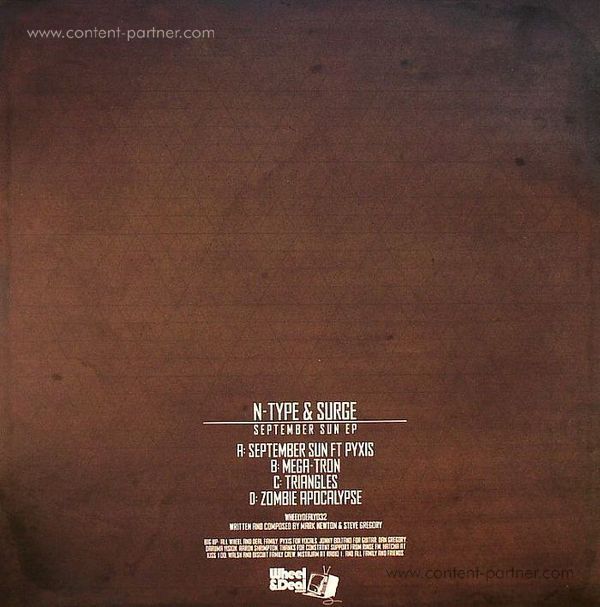 N-Type & Surge - September Sun EP (Back)