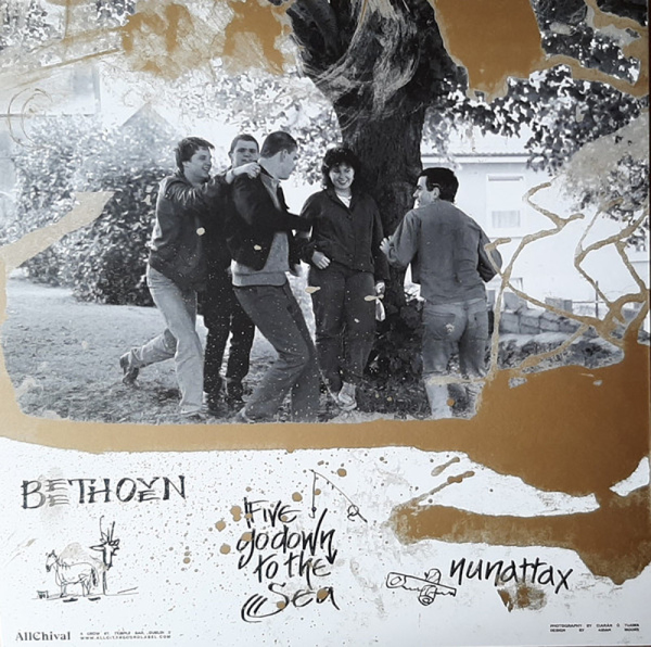 NUN ATTAX / FIVE GO DOWN TO THE SEA? / BEETHOVEN - HIDING FROM THE LANDLORD (Back)