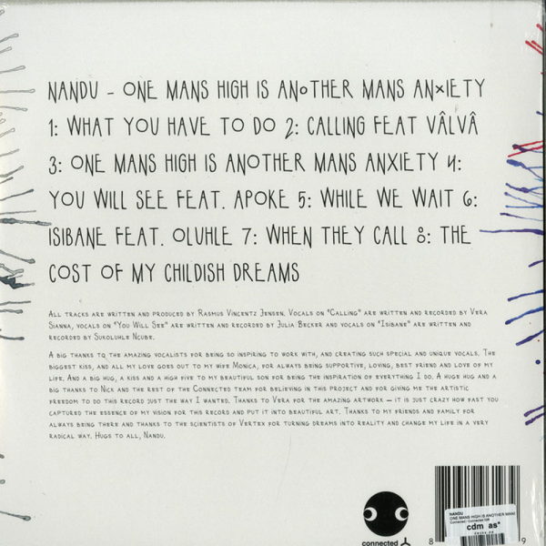 Nandu - One Mans High Is Another Mans Anxiety (Back)