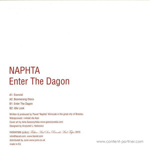 Naphta - Enter The Dagon (Back)