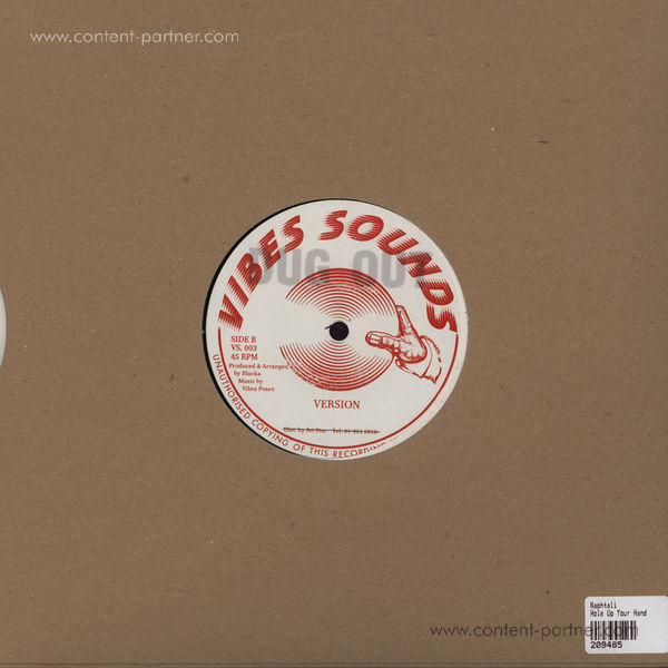 Naphtali - Hole Up Your Hand (Back)