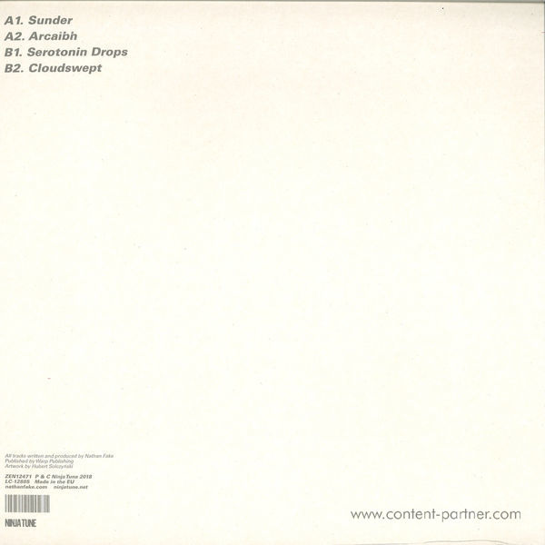 Nathan Fake - Sunder (Back)