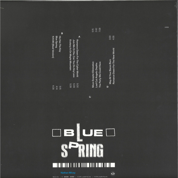 Nathan Micay - Blue Spring (Back)