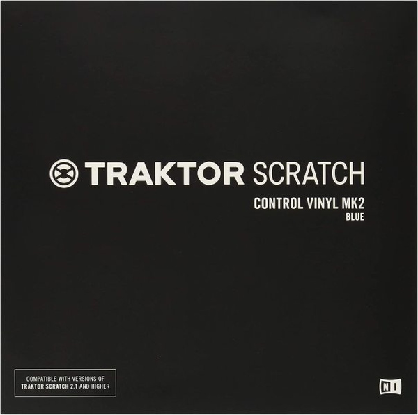 Native Instruments - Control Vinyl MK2 BLAU