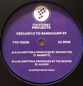 Necrotype & Tim Reaper - Exclusive to Bandcamp EP (Back)