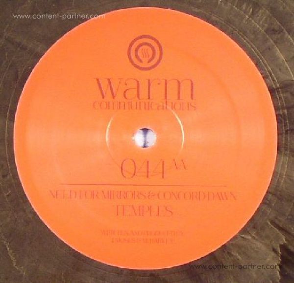 Need For Mirrors & Concord Dawn - Lithograph / Temples (Back)