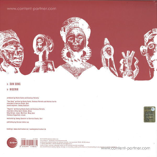 Nicola Conte & Gianluca Petrella - Sun Song / Nigeria (Back)