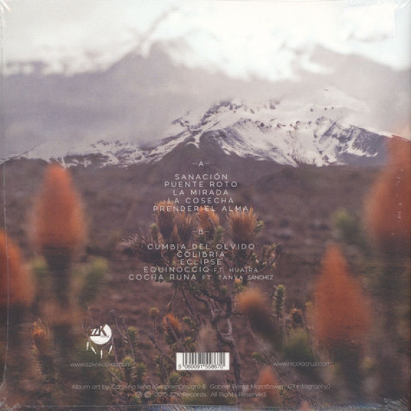 Nicola Cruz - Prender el alma (Coloured Vinyl repress) (Back)