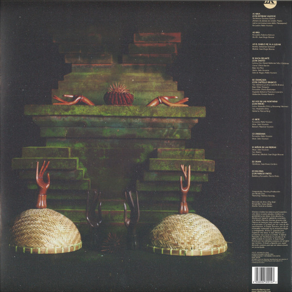Nicola Cruz - Siku (LP+CD) (Back)