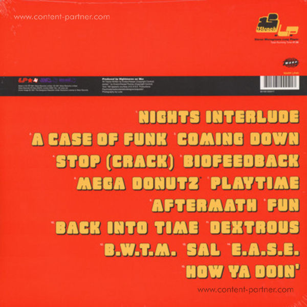 Nightmares On Wax - A Word Of Science (2LP+MP3/Gatefold) (Back)