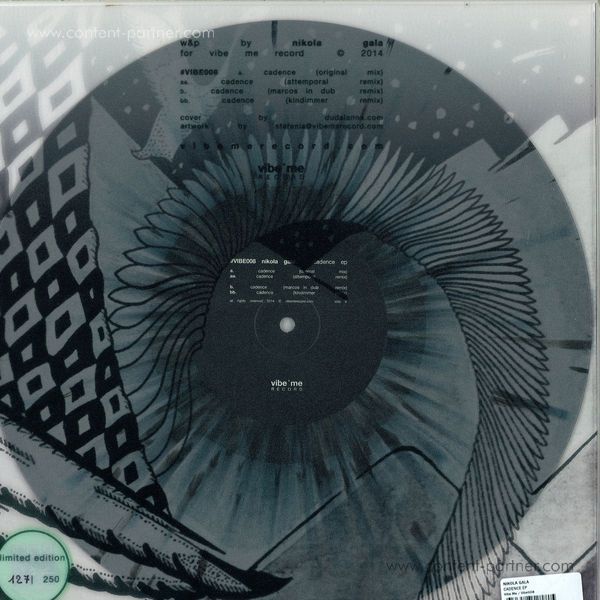 Nikola Gala - Cadence Ep (Back)