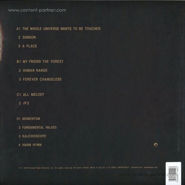 Nils Frahm - All Melody (Ltd. 2LP) (Back)